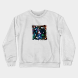 Diamond Gems Galaxy Graffiti Art Crewneck Sweatshirt